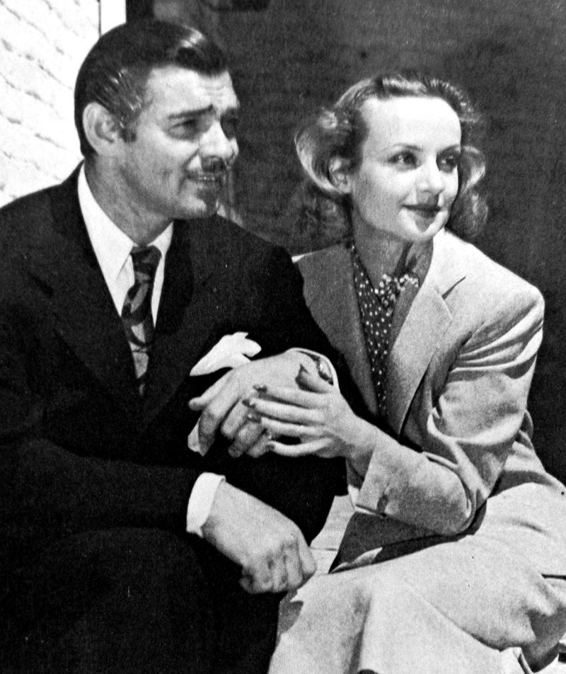 Clark Gable and Carole Lombard in 1939