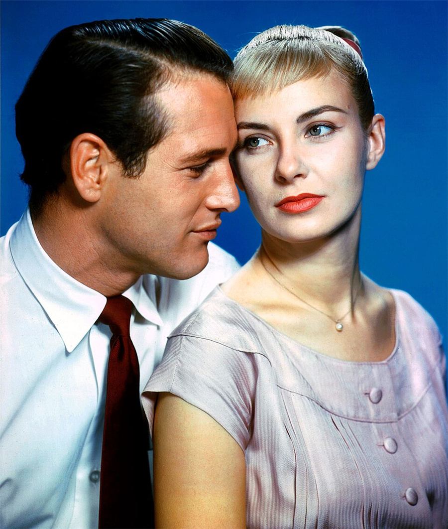 Paul Newman and Joanne Woodward in 1958