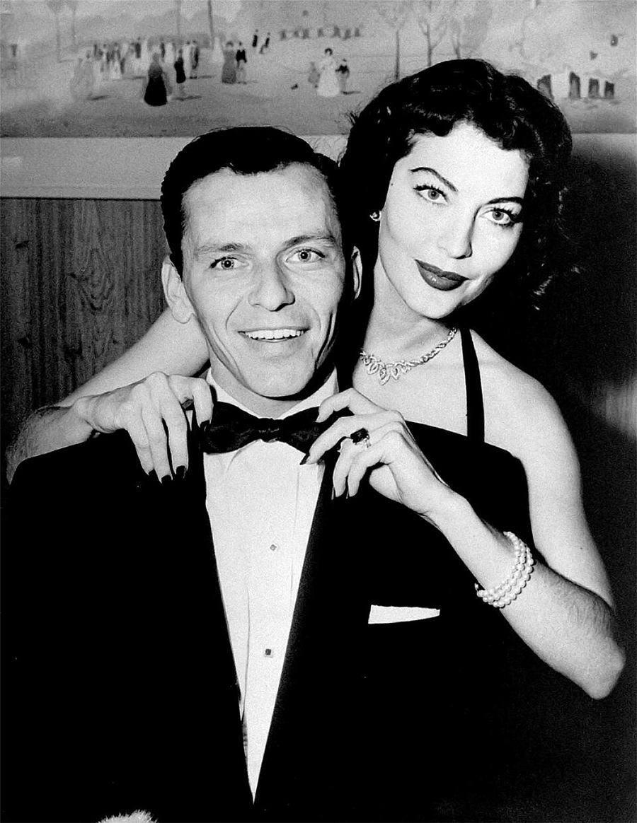 Frank Sinatra and Ava Gardner in 1951